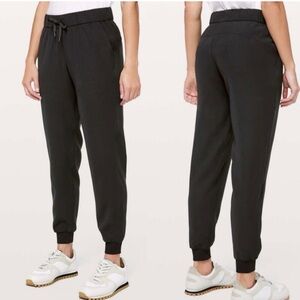 Lululemon Black On The Fly Jogger Pants 6